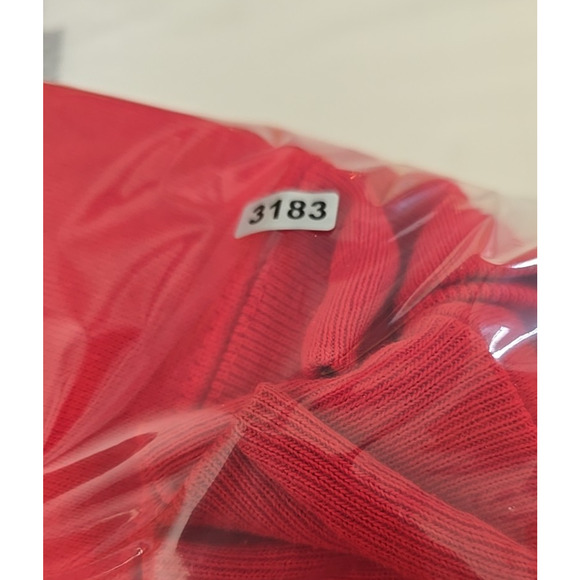 Vtg 80s Hanes Red San Diego Zoo Giant Panda Pullover Sweatshirt Womans Large - Picture 7 of 7